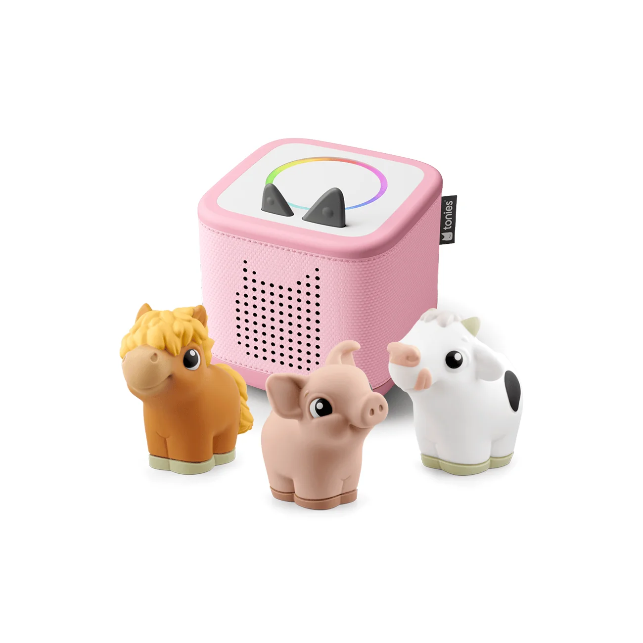 tonies Cloud Pink – My First Tonies Farm Set Toniebox 2 Starter Set