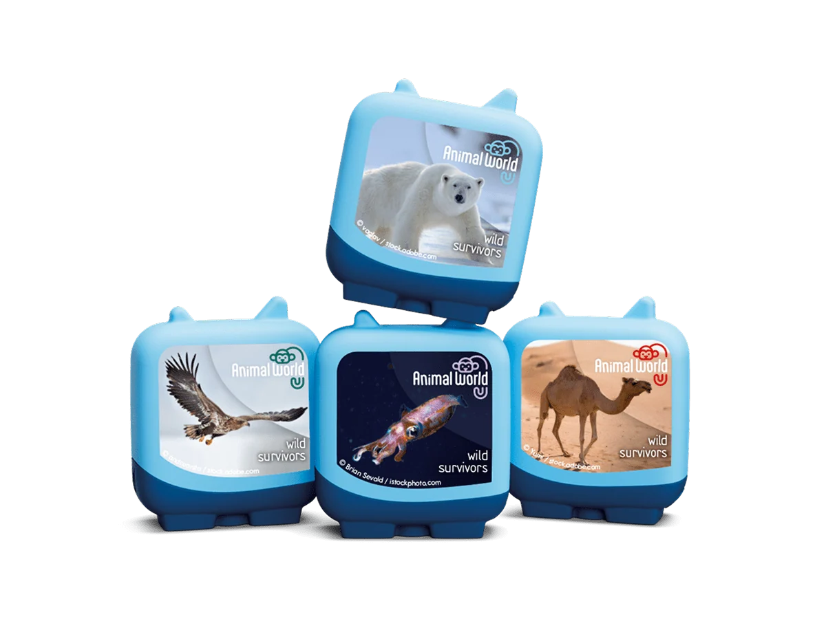 tonies 4 Pack – Animal World Wild Survivors Pocket Tonies - Image 10