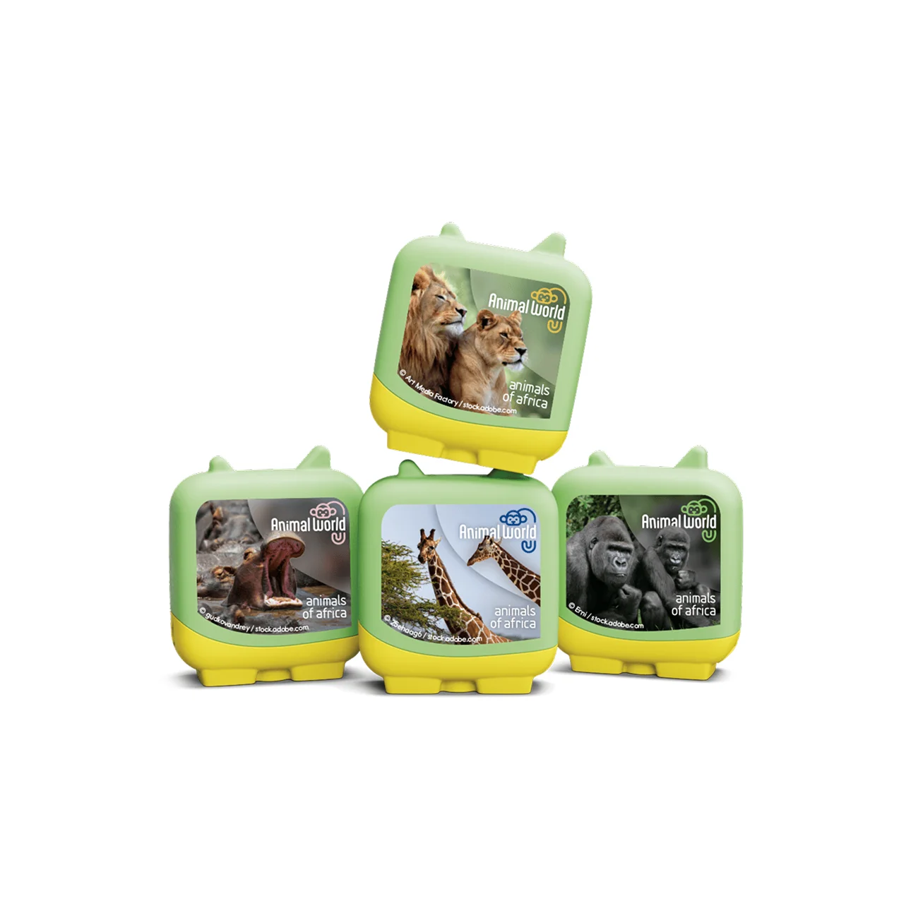 tonies 4 Pack – Animal World Animals of Africa Pocket Tonies