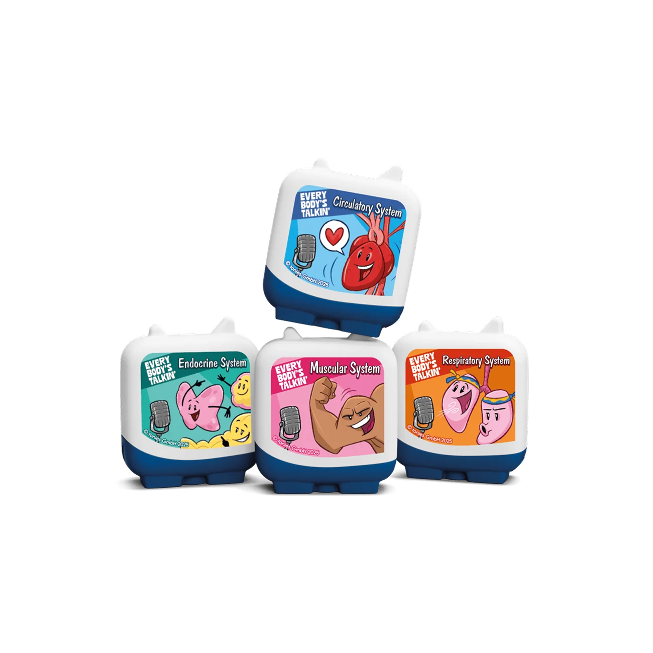 tonies 4 Pack – Every Body's Talkin' Part 2 Pocket Tonies