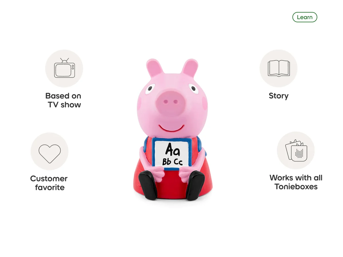tonies Peppa Pig: Learn with Peppa Tonie - Image 7
