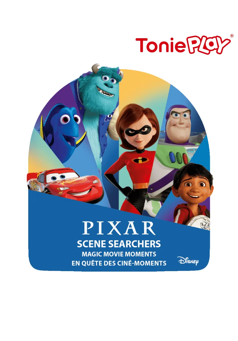tonies Tonieplay Disney Pixar: Scene Searchers Game & Controller Poster