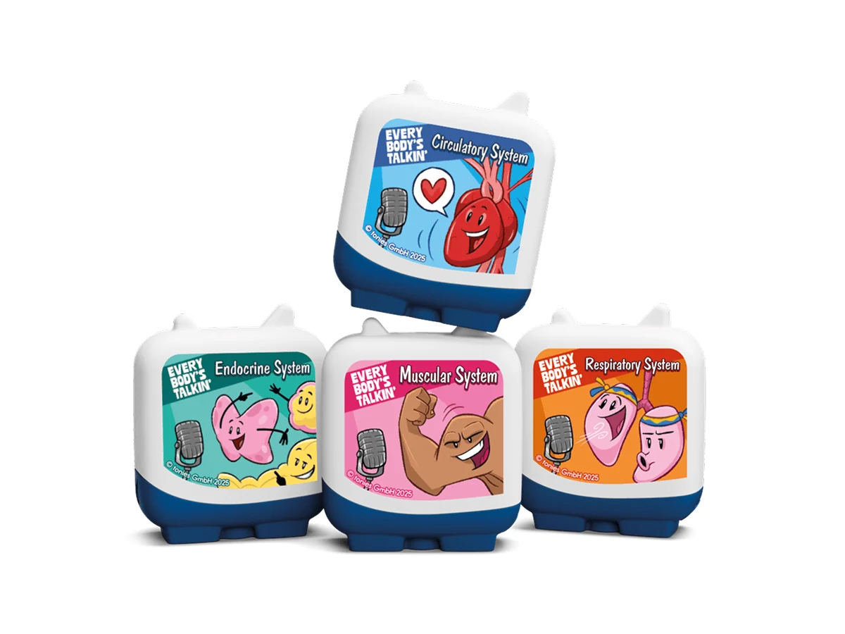 tonies 4 Pack – Every Body's Talkin' Part 2 Pocket Tonies - Image 3