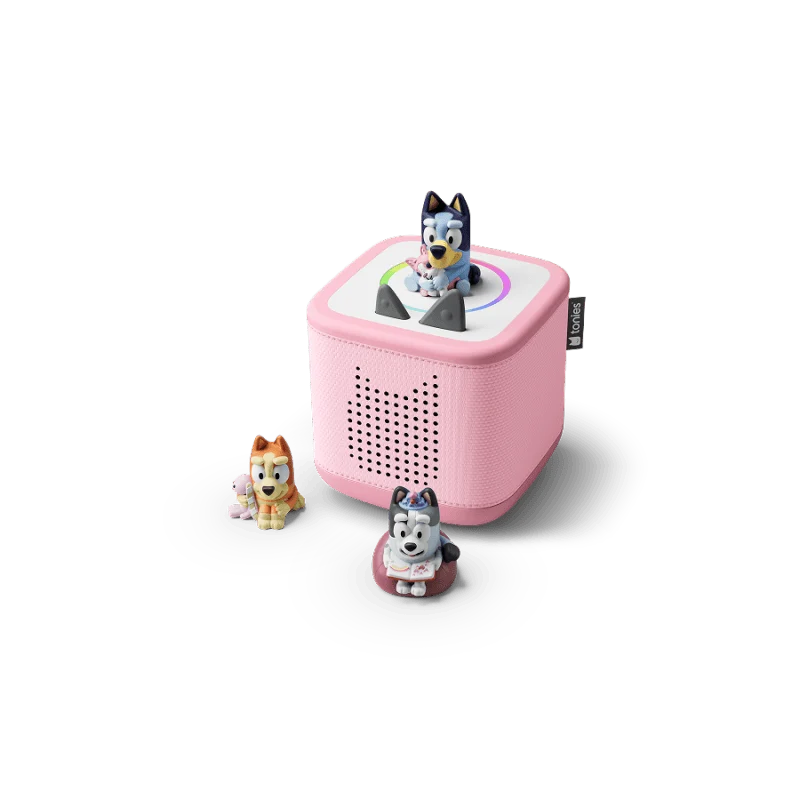 tonies Bluey Toniebox 2 Cloud Pink Starter Set - Image 8