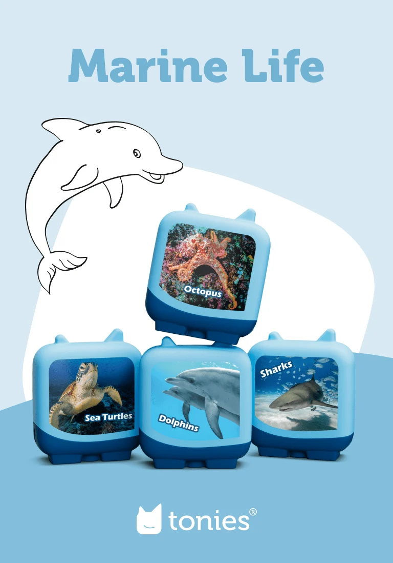 tonies 4 Pack – Marine Life Pocket Tonies - Image 2