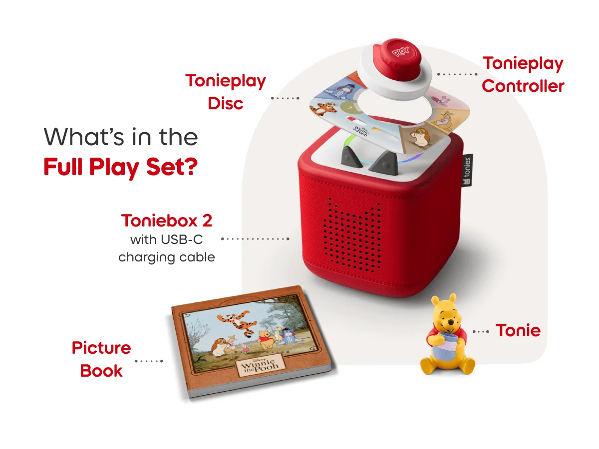tonies Cloud Pink – Disney Winnie the Pooh Toniebox 2 Play Set - Image 5