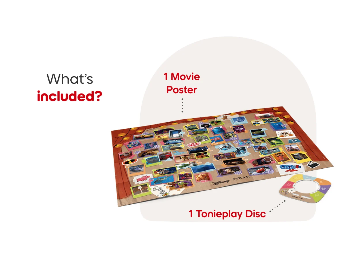 tonies Tonieplay Disney Pixar: Scene Searchers Game & Controller Poster - Image 4