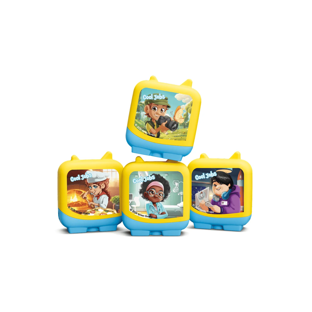tonies 4 Pack – Cool Jobs Pocket Tonies