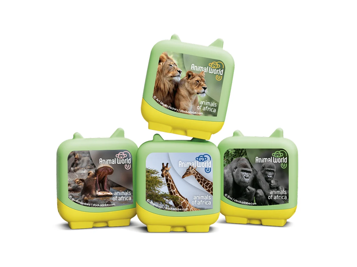 tonies 4 Pack – Animal World Animals of Africa Pocket Tonies - Image 3