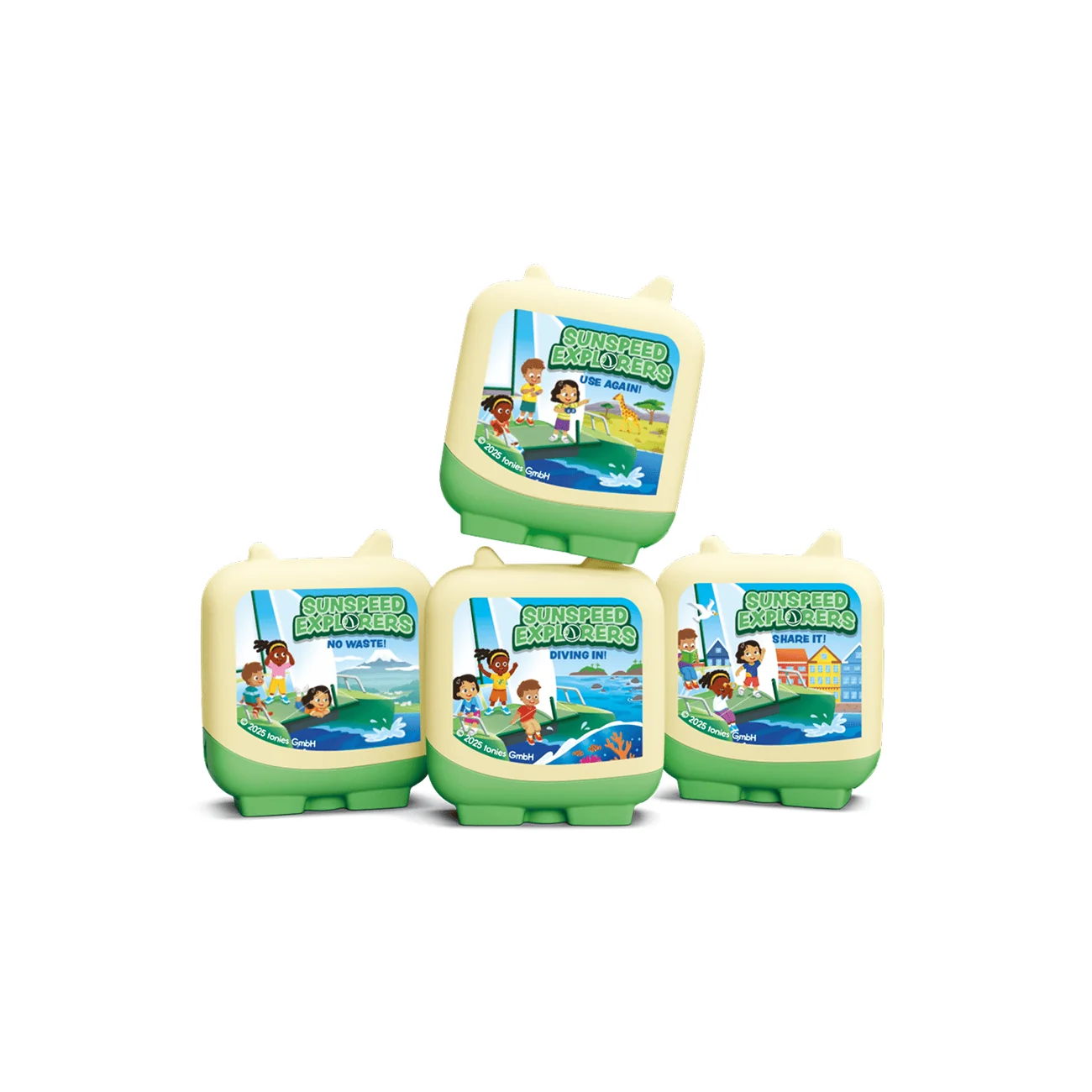 tonies 4 Pack – Sunspeed Explorers Pocket Tonies