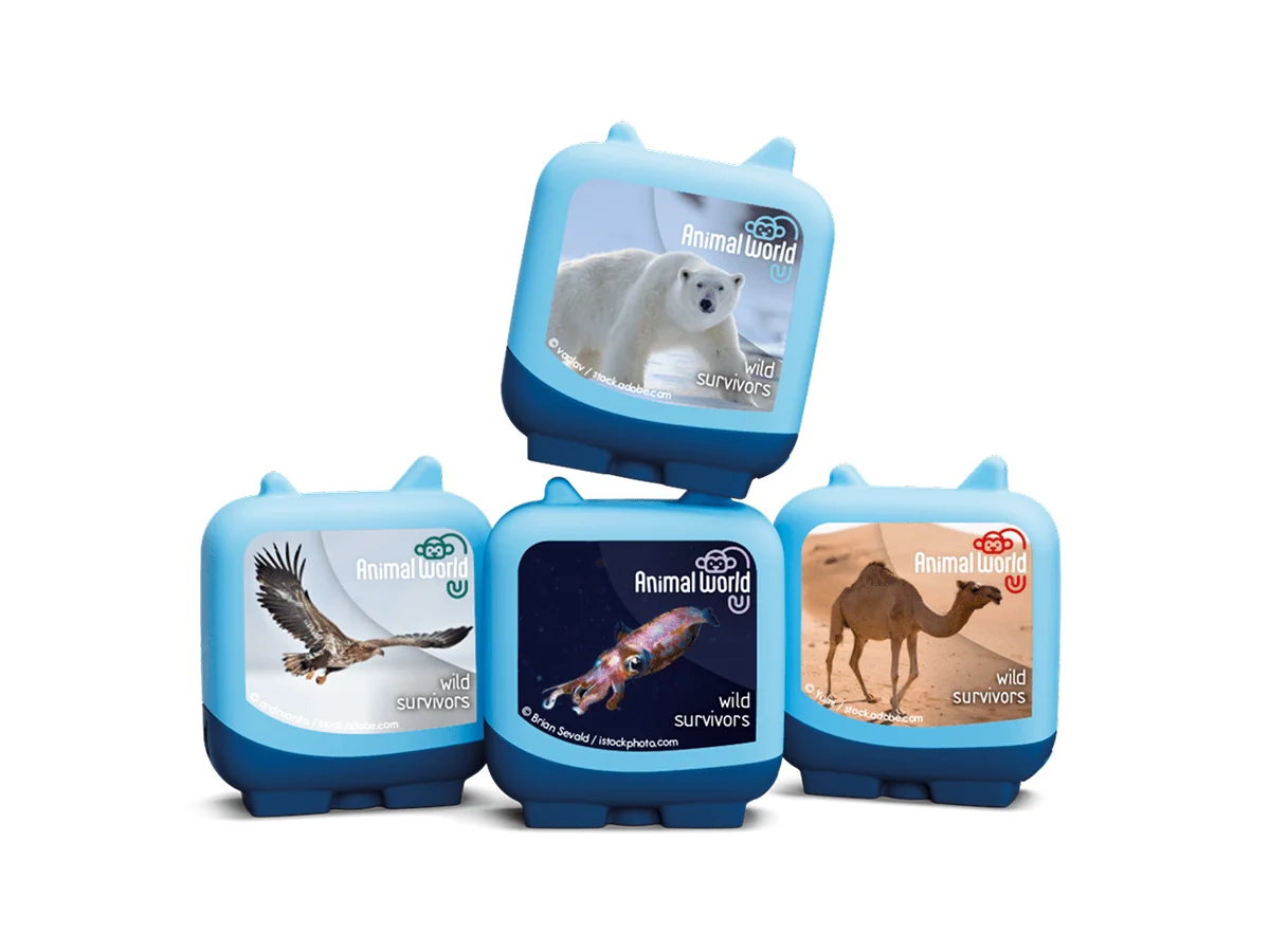 tonies 4 Pack – Animal World Wild Survivors Pocket Tonies - Image 3
