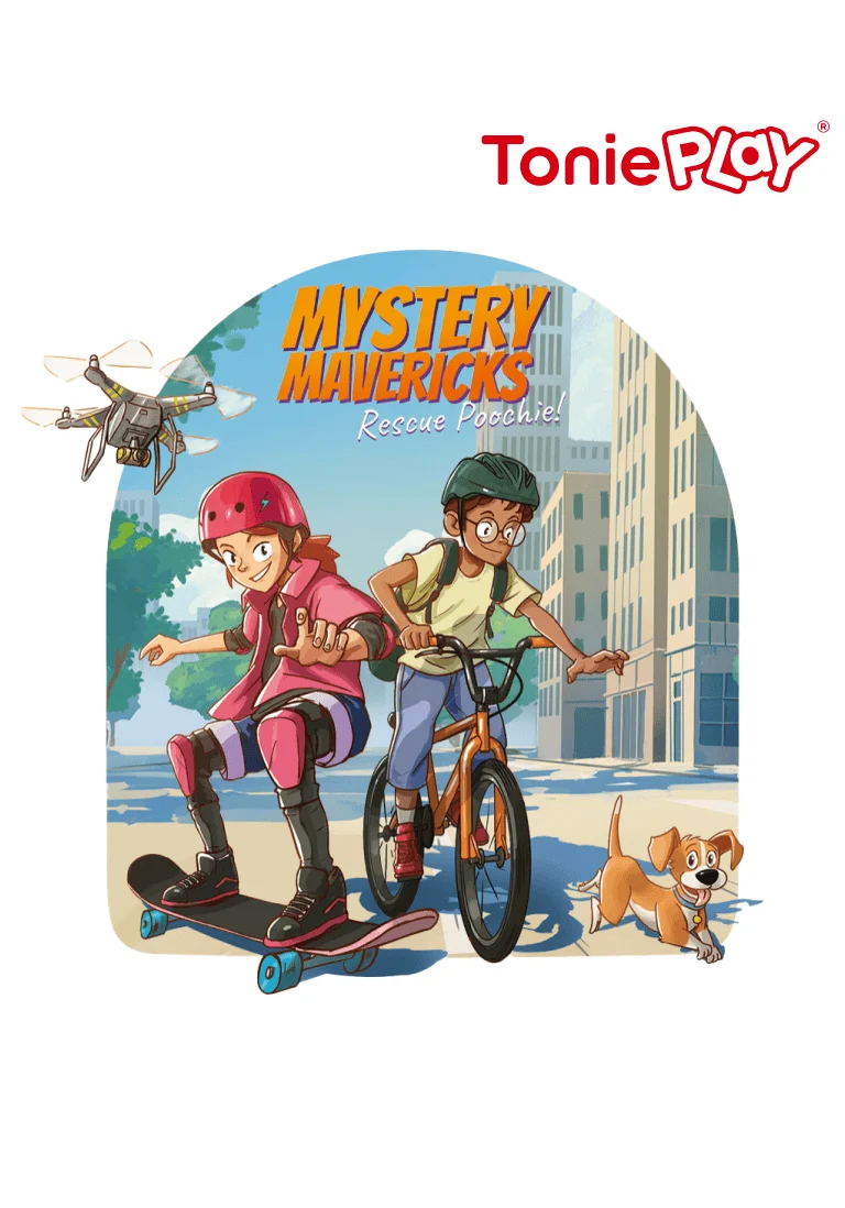 tonies Tonieplay Mystery Mavericks: Rescue Poochie! Game