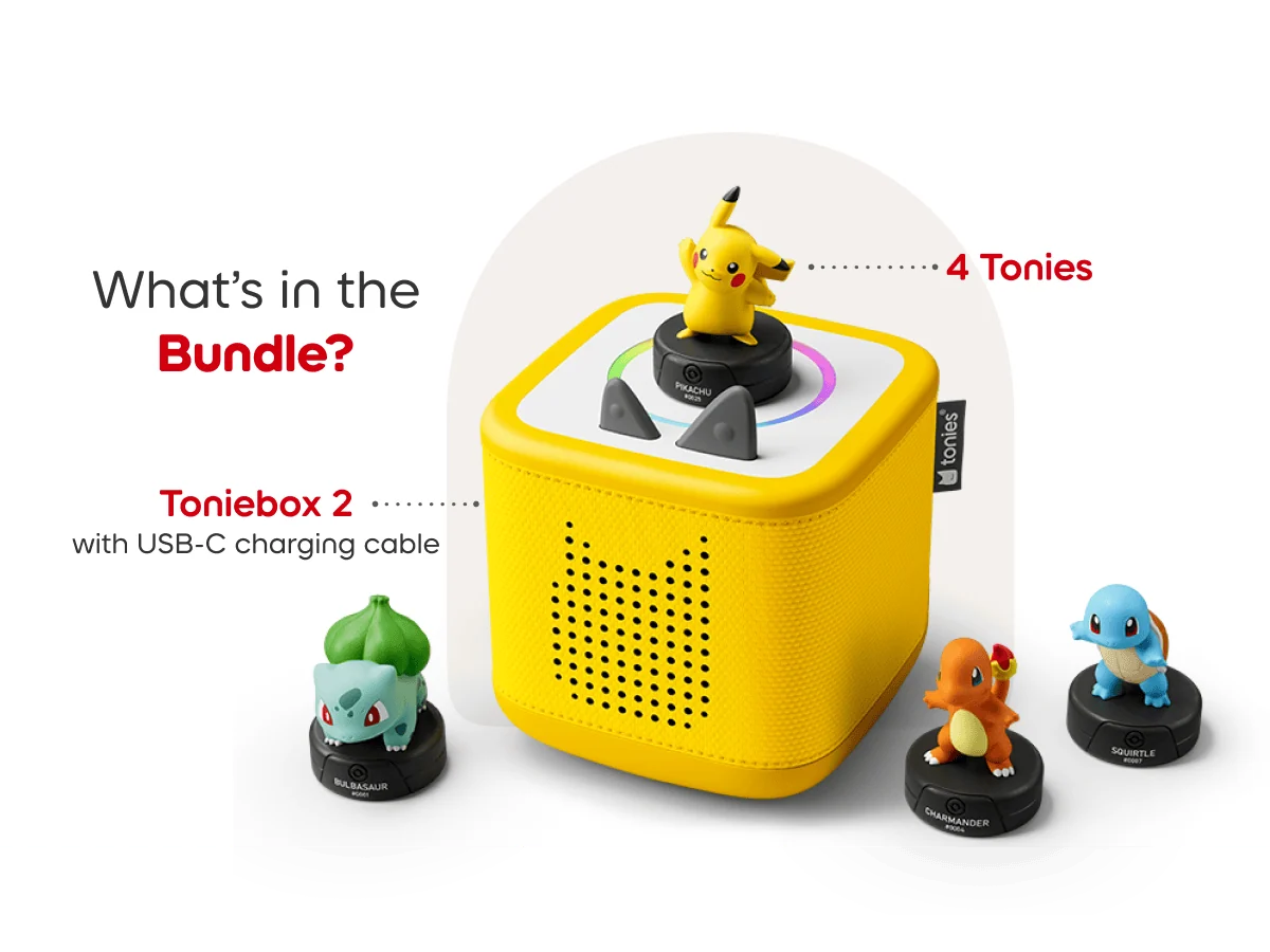 tonies Lightning Yellow – Pokémon Toniebox 2 Set - Image 3