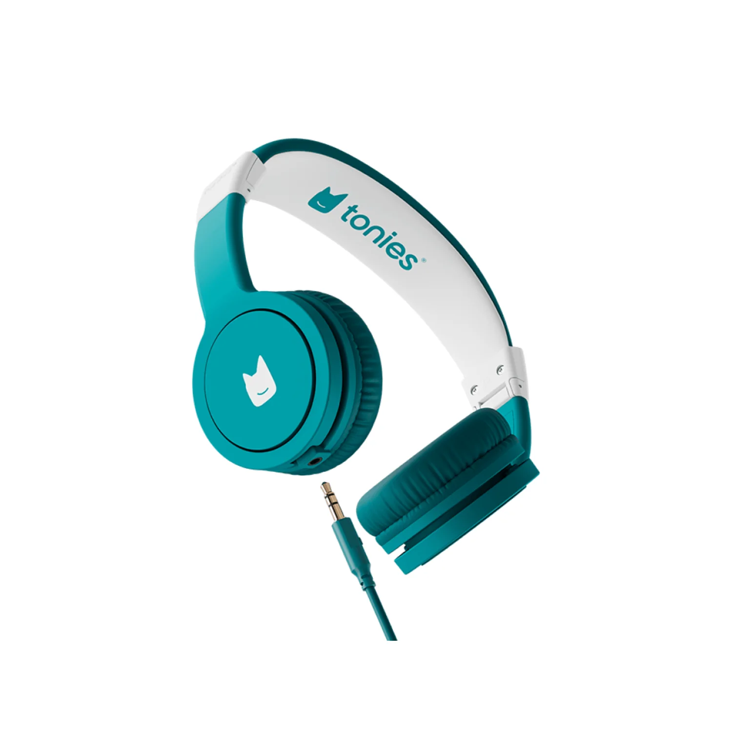 tonies Wired Headphones: Tropical Teal