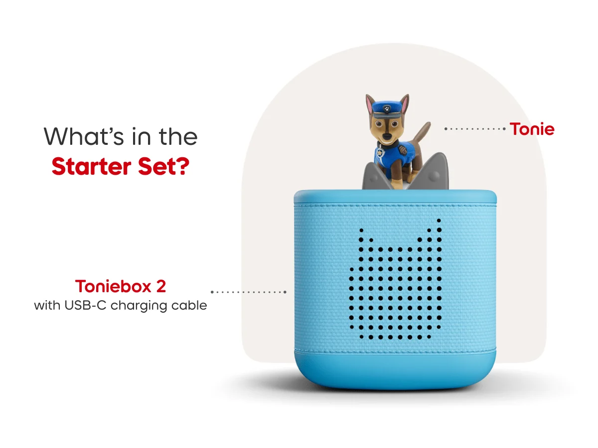 tonies Sky Blue – PAW Patrol: Chase Toniebox 2 Starter Set - Image 6