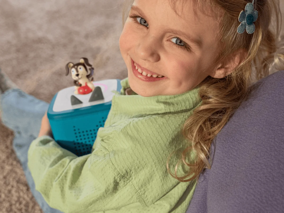 tonies Playtime Puppy Toniebox 2 Starter Set- Tropical Teal - Image 7