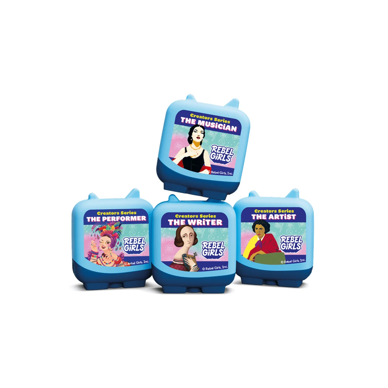 tonies 4 Pack – Rebel Girls Creators Series Pocket Tonies