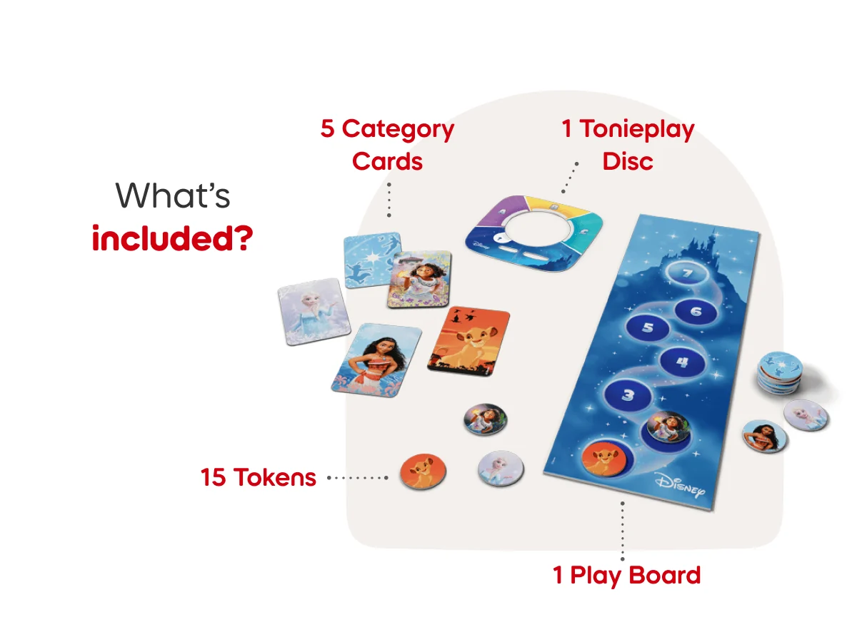 tonies Tonieplay Disney: Quiz Kingdom Game Pan - Image 4