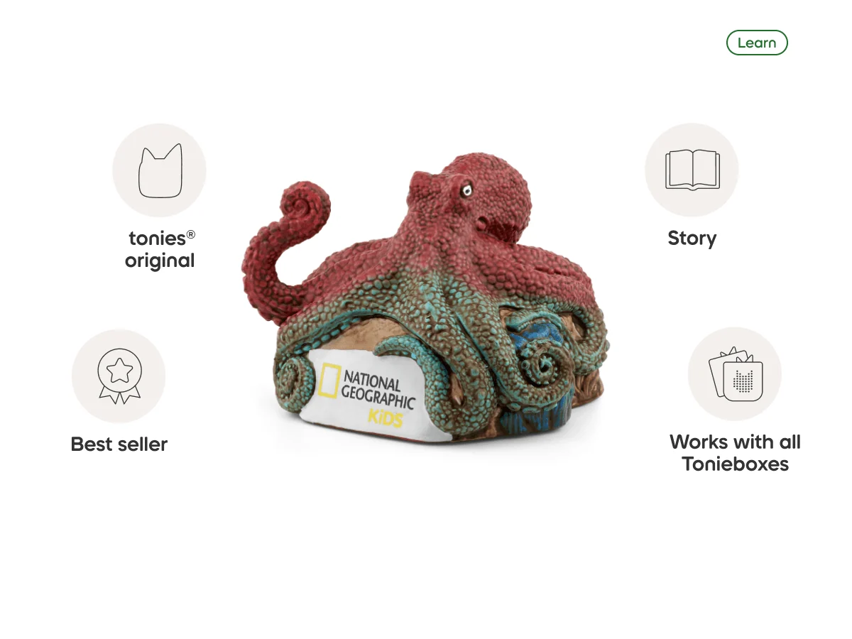 tonies National Geographic Kids: Octopus Tonie - Image 6