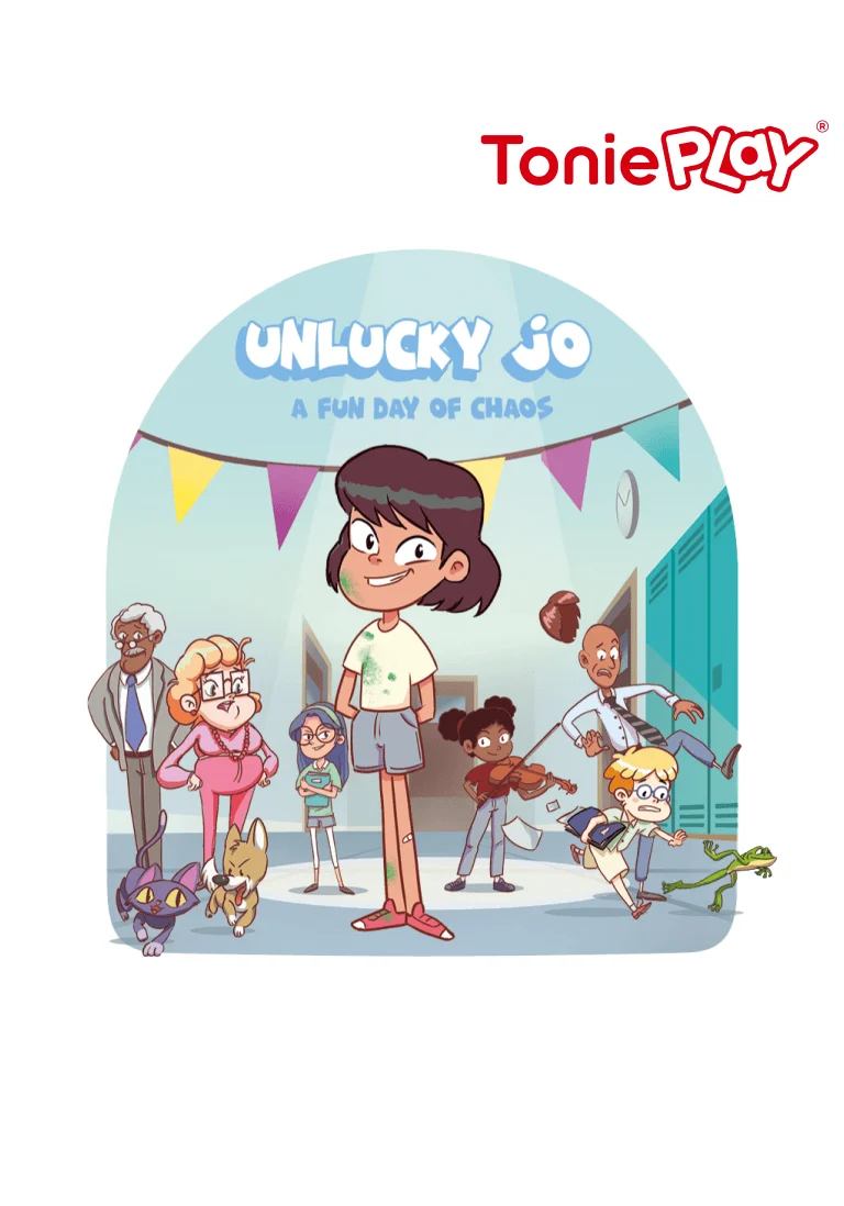 tonies Tonieplay Unlucky Jo: A Fun Day of Chaos Game & Controller