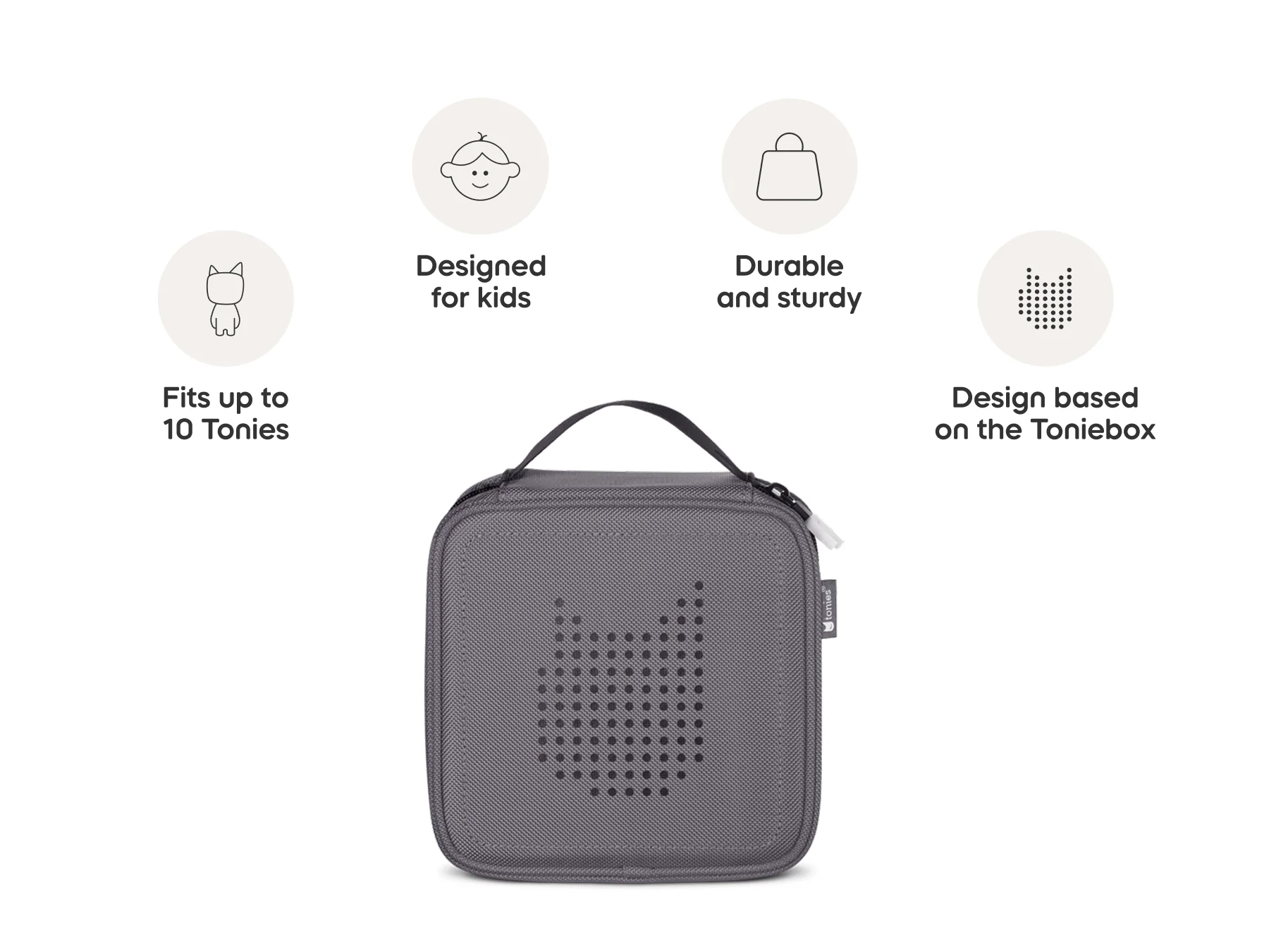 tonies Gray – Carrying Case for Tonies - Image 4