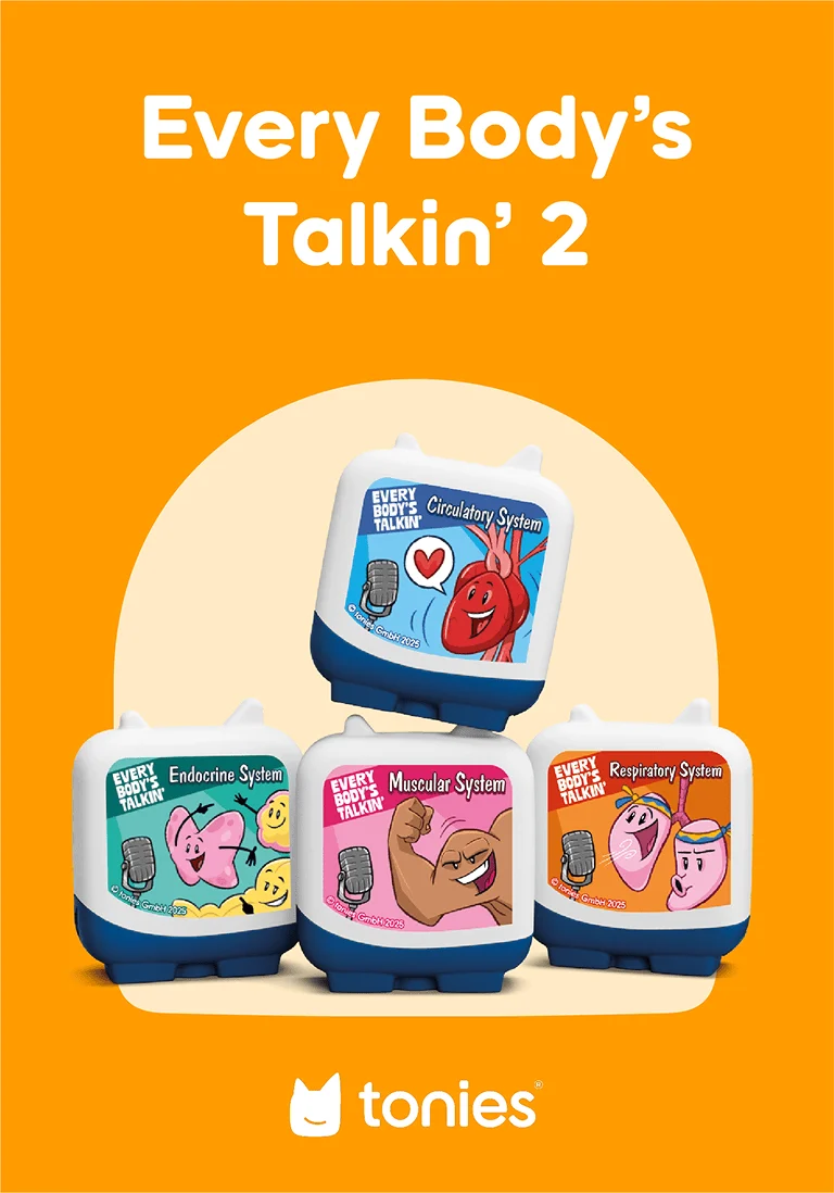 tonies 4 Pack – Every Body's Talkin' Part 2 Pocket Tonies - Image 2