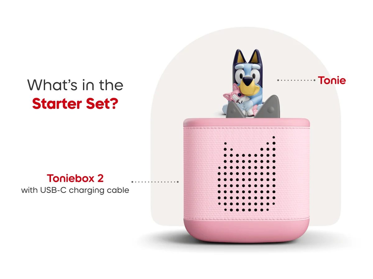 tonies Cloud Pink – Bluey Toniebox 2 Starter Set - Image 3