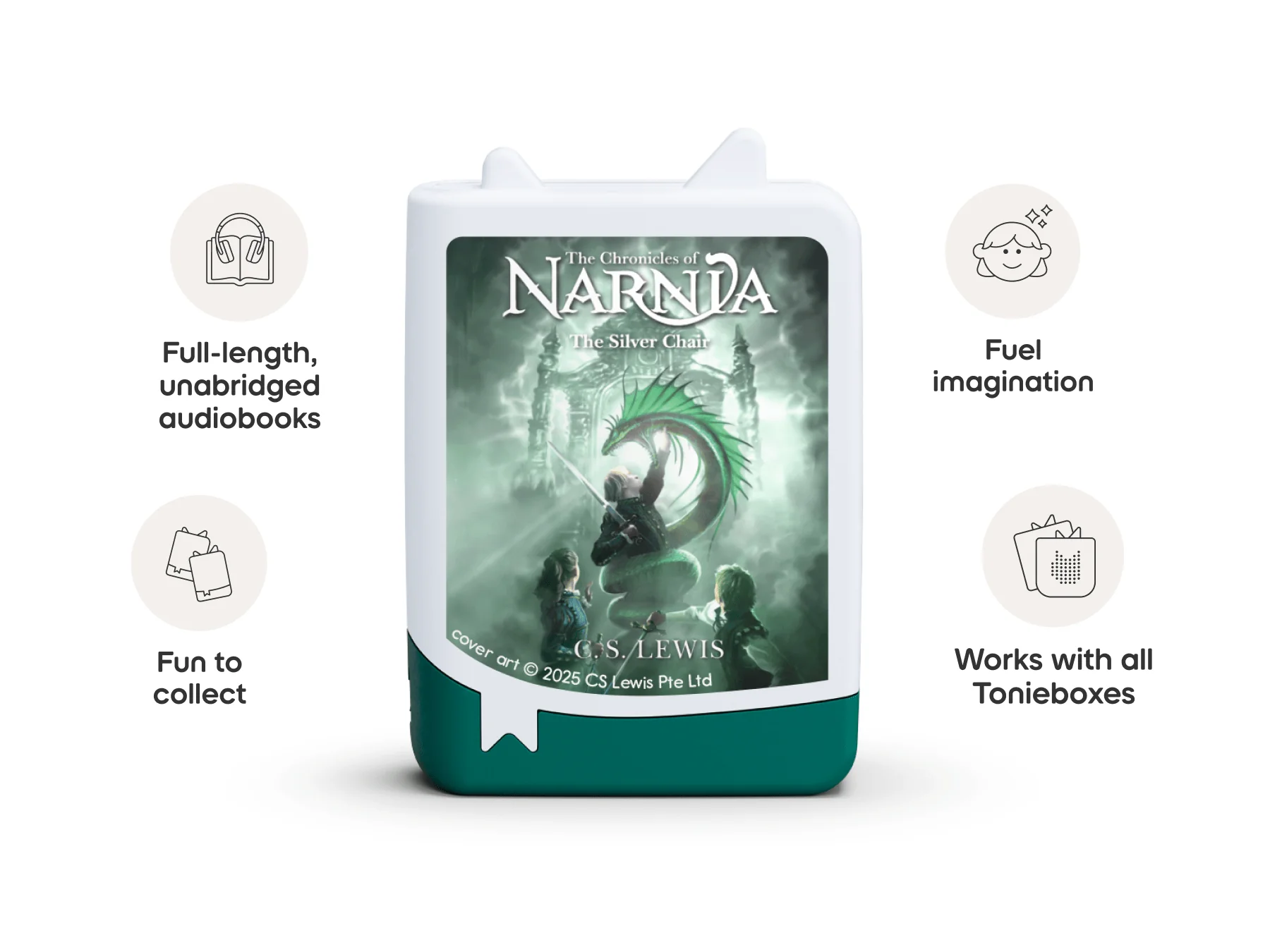 tonies 3 Pack – The Chronicles of Narnia Book Tonies (Books 5-7) Chair - Image 9