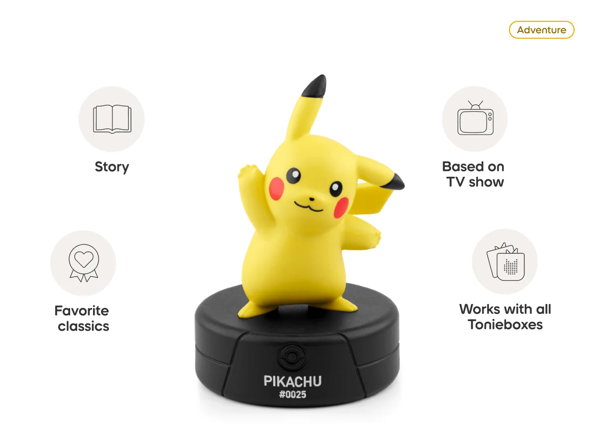 tonies Lightning Yellow – Pokémon Toniebox 2 Set - Image 5