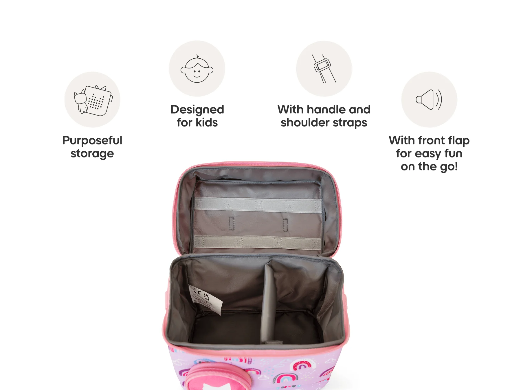 tonies Pink Over The Rainbow – Listen & Go Bag for Toniebox - Image 4