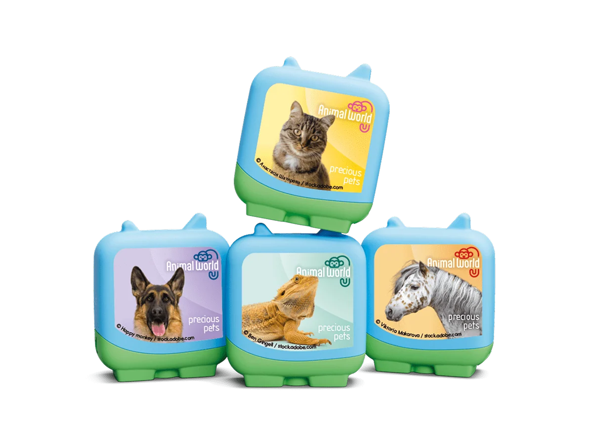 tonies 4 Pack – Animal World Precious Pets Pocket Tonies Brush - Image 10