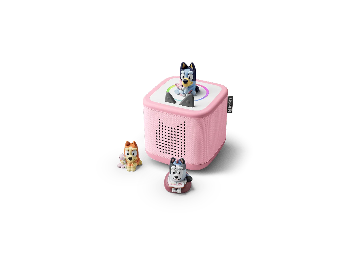 tonies Bluey Toniebox 2 Cloud Pink Starter Set - Image 7