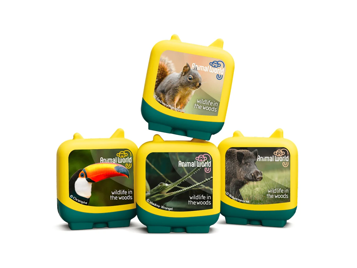 tonies 4 Pack – Animal World Wildlife in the Woods Pocket Tonies - Image 3