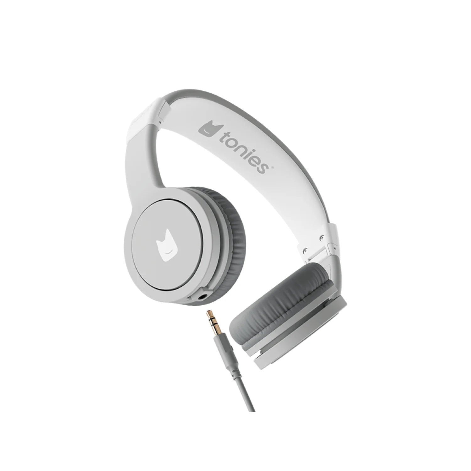 tonies Wired Headphones: Moon Gray