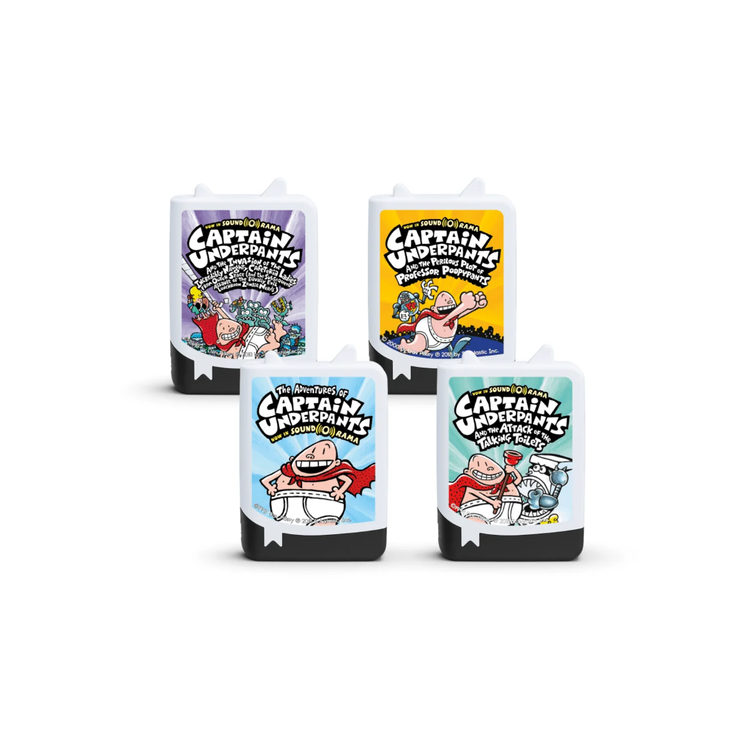 tonies 4 Pack – Captain Underpants Book Tonies