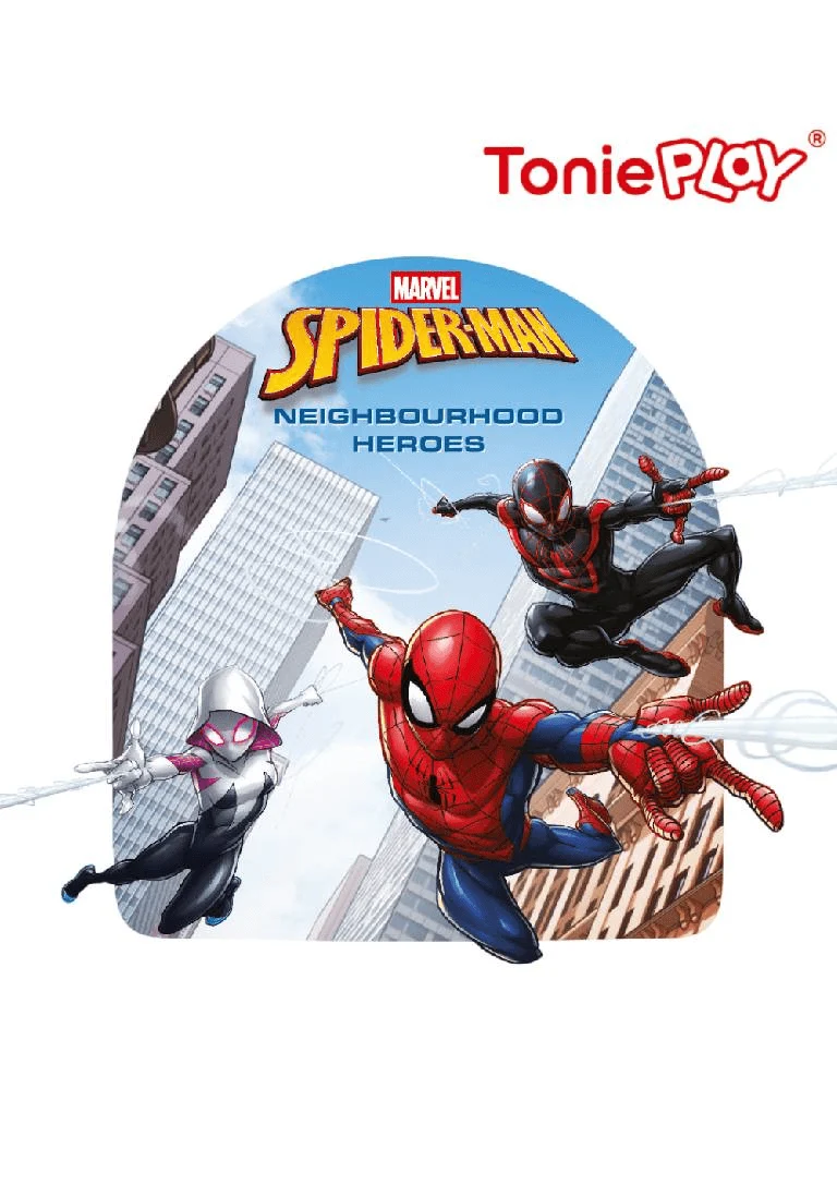 tonies Tonieplay MARVEL: Spider-Man Neighborhood Hero Game & Controller