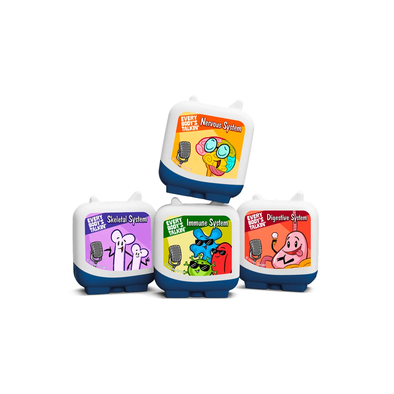 tonies 4 Pack – Every Body's Talkin' Pocket Tonies