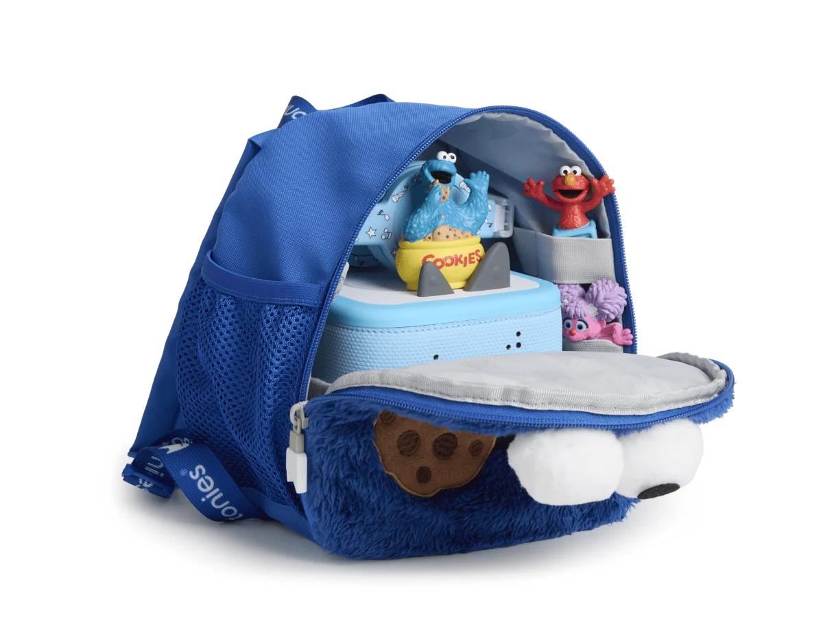 tonies Toniebox Sesame Street Cookie Monster Backpack - Image 3
