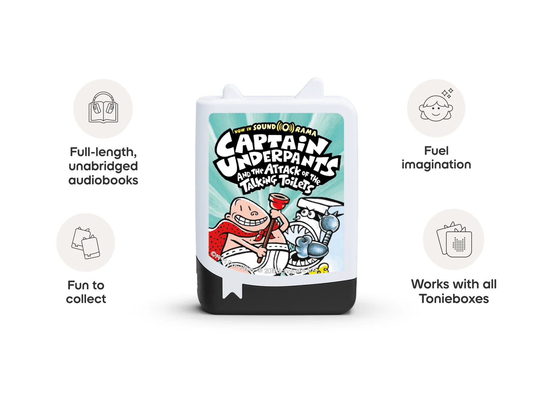 tonies 4 Pack – Captain Underpants Book Tonies - Image 10